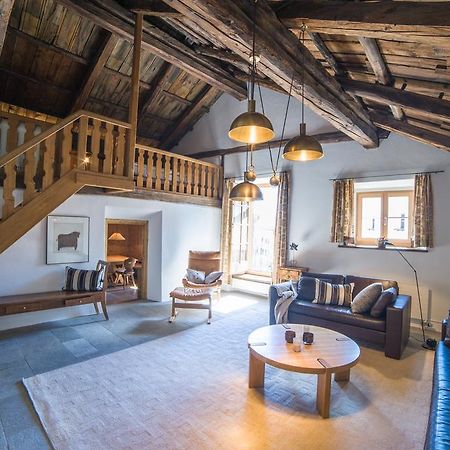 Chesa Michel Apartman Bever Szoba fotó