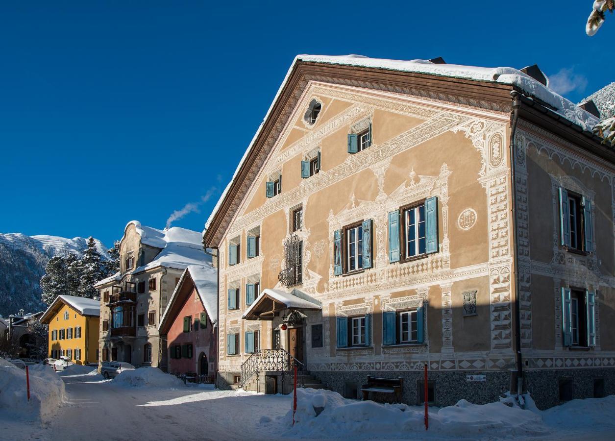 Chesa Michel Apartman Bever Kültér fotó