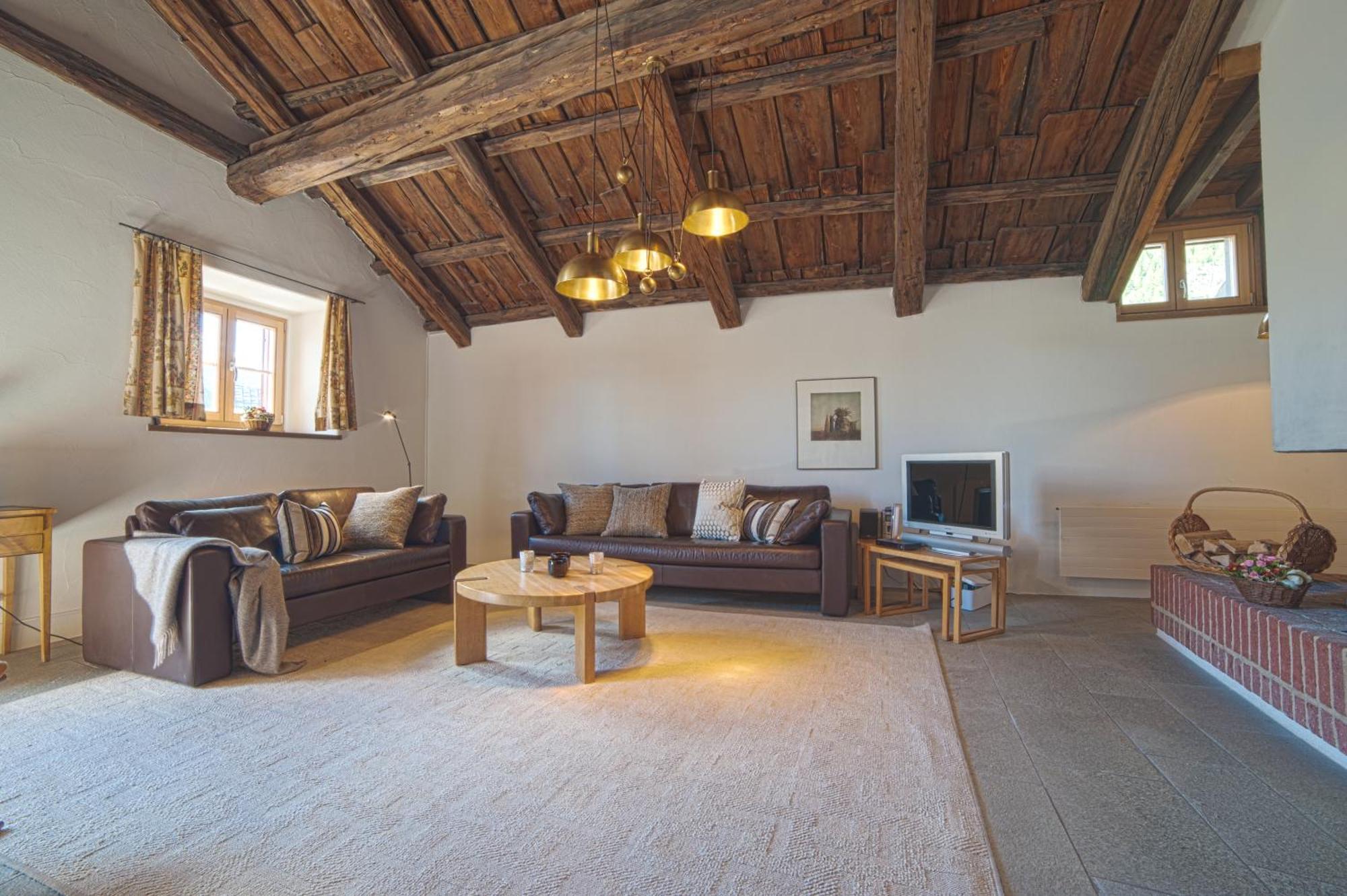 Chesa Michel Apartman Bever Kültér fotó