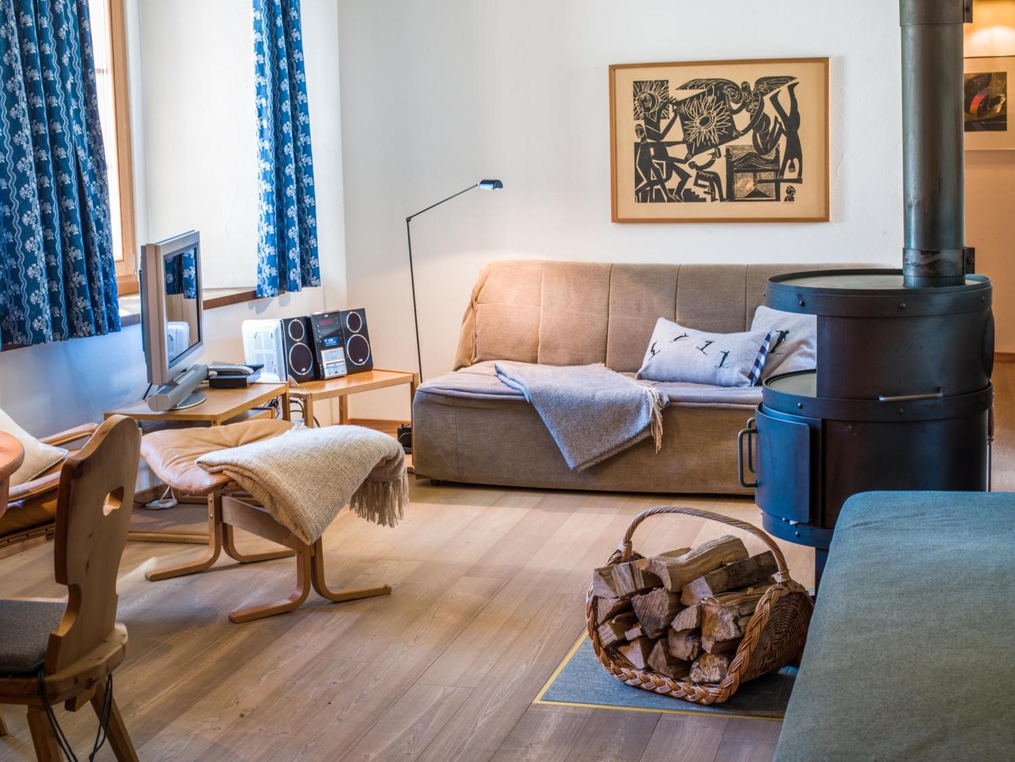 Chesa Michel Apartman Bever Kültér fotó